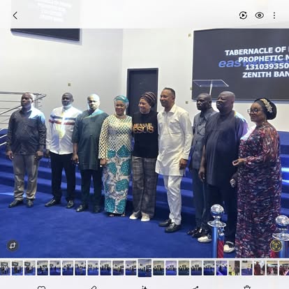 Ministers at Church Dedication