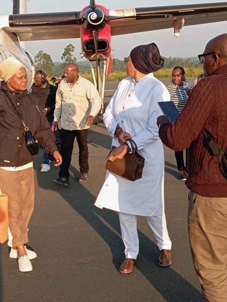 Worship team leading praise
